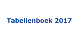 Tabellenboek 2017 (update 4 september 2018)